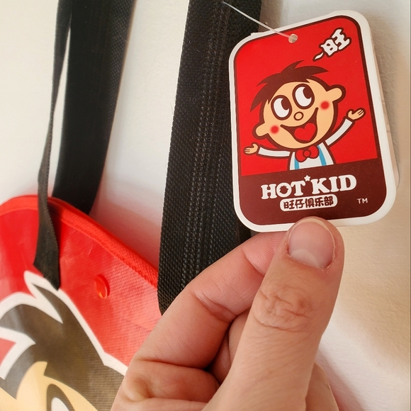 Hot Kid (Wang Zai) Brand Red Tote Bag (NWT) - Picture 3 of 7